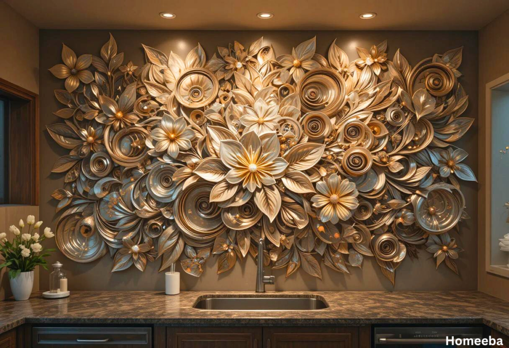  kitchen metal wall decor 