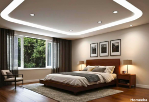 recessed lighting in bedroom"