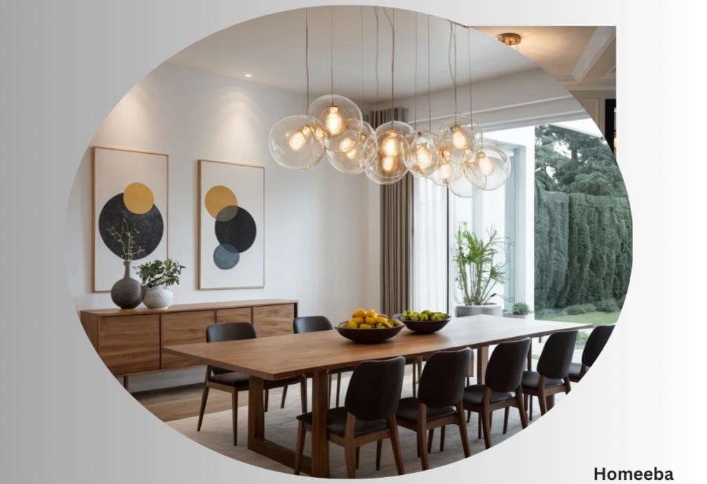 modern dining room lighting